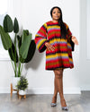 COSSY AFRICAN PRINT ANKARA DRESS
